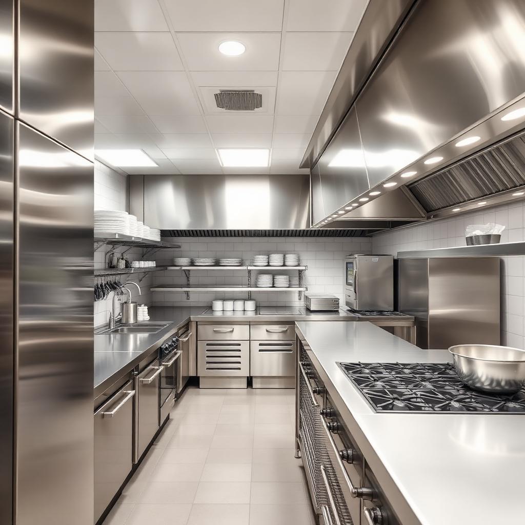 Industriële keuken renovatie, hotel Tenerife